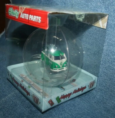 2022 O'Reilly Auto Parts Christmas Ornament VW Volkswagen Bus Van M2 Vehicle - Image 1 of 3