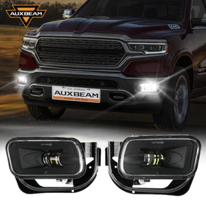 AUXBEAM LED Fog Light For 2009-2018 Dodge Ram 1500 2500 3500 Bumper Driving Lamp - Bild 1 von 12