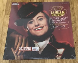Donizetti La Fille Du Regiment Lp! Sutherland/Pavarotti/London Sealed/New! - Picture 1 of 2
