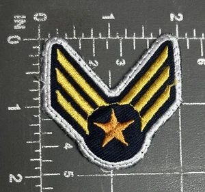 United States of America Army Air Force Sr. Senior Airman SrA E-4 USA Faux Patch - Picture 1 of 2