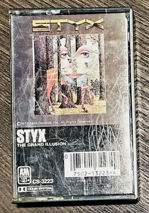 Styx The Grand Illusion Cassette Tape 1977 - Picture 1 of 4
