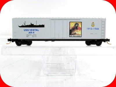 N Scale *PEARL HARBOR BATTLESHIP ROW* USS Vestal Box Car - Micro Trains 99321060 - Image 1 of 4