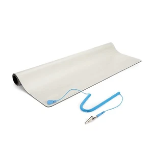 StarTech.com Anti-Static Mat - 25” x 27.5” Electrical Grounding Desk Pad - For H - Photo 1/1
