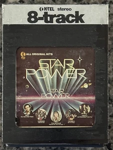 K-Tel - Star Power/Various Artists 8-track tape Rebuilt And Play Tested. - Picture 1 of 7