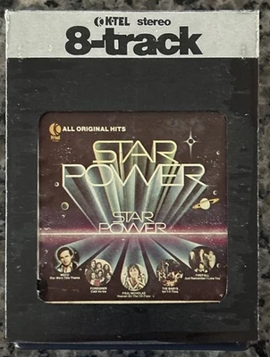 K-Tel - Star Power/Various Artists 8-track tape Rebuilt And Play Tested. - Image 1 of 4