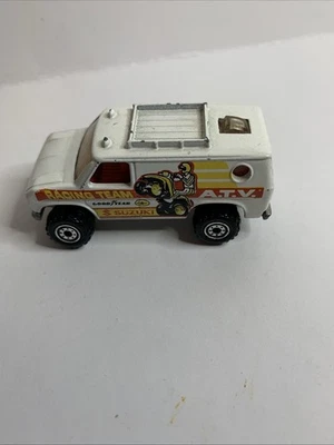 Hot Wheels Trailbusters Baja Breaker 1977 Suzuki ATV Racing Team Van Foto 1 de 4
