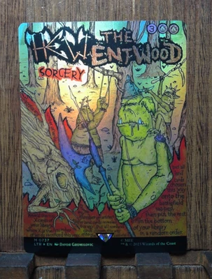 Hew the Entwood (Borderless Poster) Universes Beyond: the Lord of the Rings:... - Image 1 of 4