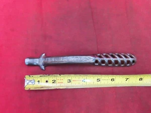 DE COLECCIÓN ANTIGUO HIERRO FUNDIDO ESTUFA HERRAMIENTA LEVANTADOR DE PÁRPADOS MANGO KRAMER BROS - Imagen 1 de 8