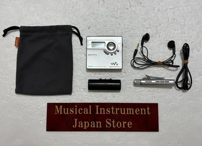 Sony MZ-N920 Silver Net MD Walkman Portable Minidisc Player Recorder - Image 1 of 4