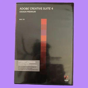 Adobe Creative Suite 4 Design Premium Mac OS licence étudiante. Livraison gratuite ! - Photo 1/1