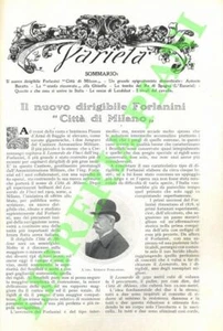 IMBASTARO Giuseppe - Il nuovo dirigibile Forlanini "Città di Milano" (3-54610) - Picture 1 of 1