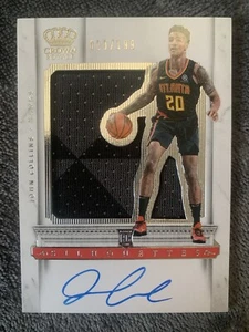 2017-18 Panini Crown Royale 'Silhouettes' John Collins ROOKIE PATCH AUTO /199 - Bild 1 von 3