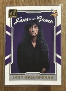 Joey Belladonna - 2017 Panini Donruss Fans Of The Game #1 ""Ánthrax"" E59 - Imagen 1 de 2
