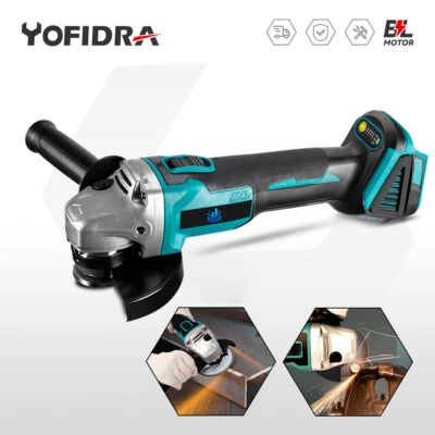 Meuleuse d'angle sans fil 125mm pour batterie Makita 18V (sans batterie) - Photo 1/4