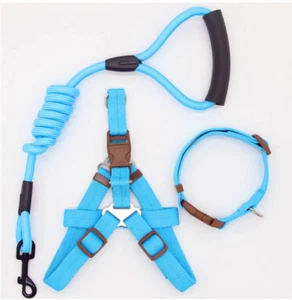 Dog leash Traction Rope Pet dog harness for small and large dogs Pull Adjustable - Picture 1 of 17