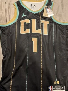 Charlotte Hornets LaMelo Ball City Nike NBA Swingman Jersey Large (Authentic) - Picture 1 of 6
