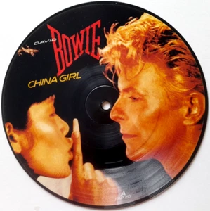 MINT! David Bowie - China Girl 7" VINYL 45 PICTURE DISC 1983 - Picture 1 of 2