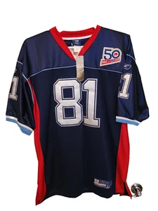 NWT Vintage Buffalo Bills Reebok Jersey Men's Owens 50th Anniversary Size 54 - Picture 1 of 16