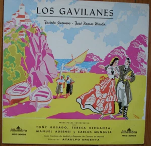 ATAULFO ARGENTA LP Spain 1962 Los Gavilanes TERESA BERGANZA - Picture 1 of 1