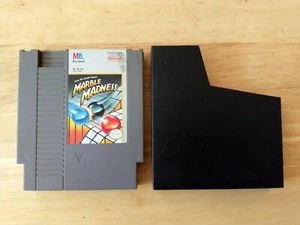 NES Marble Madness 1989 Nintendo Milton Bradley tested w/ sleeve - Picture 1 of 2