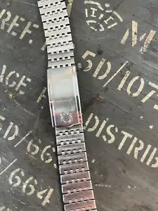 Omega 1193-672 Seamaster stainless steel bracelet 18mm - ONE end link - Picture 1 of 7
