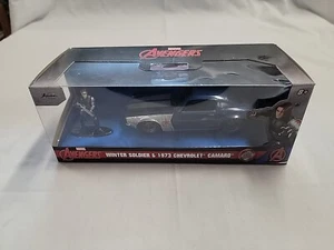 1973 Chevrolet Camaro Dark Blue Metallic with Gray Stripes and Winter Soldier by - Picture 1 of 6