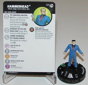 HAMMERHEAD 024 Spider-Man and Venom Absolute Carnage HeroClix - Imagen 1 de 1