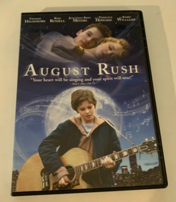 August Rush Very Good DVD, Freddie Highmore, Keri Russell, Robin Williams - Image 1 of 3