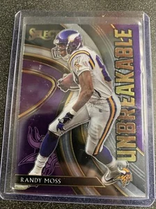 2020 Panini - Select Football Randy Moss Unbreakable #U9 - Bild 1 von 2