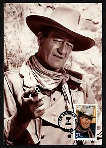 USA, SCOTT # 3876, NEW MINT 2004 FDC POSTCARD OF LEGEND OF HOLLYWOOD JOHN WAYNE - Picture 1 of 2