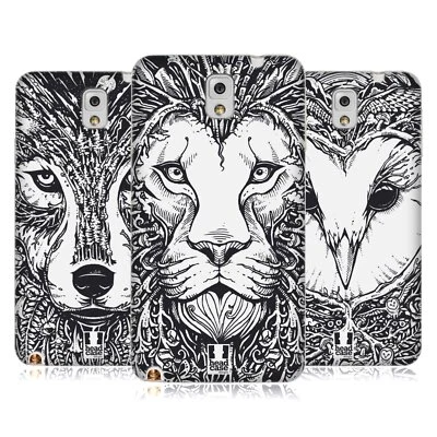 FUNDA DE GEL SUAVE HEAD CASE DESIGNS DOODLE CARAS DE ANIMALES PARA TELÉFONOS SAMSUNG 2 Foto 1 de 4
