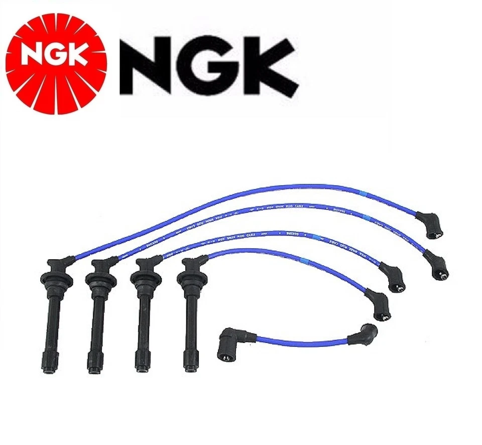 Juego de cables de encendido de bujías NGK para Nissan Sentra L4; 2,0 L 1991-1994 Foto 1 de 1