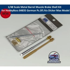 Freno de boca de barril de metal 1/48 para HobbyBoss 84835 alemán Pz.Sfl.IVa más grueso - Imagen 1 de 6
