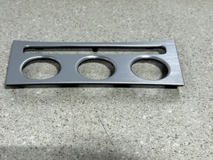 2006-2010 VOLKSWAGEN PASSAT CLIMATE CONTROL BEZEL TRIM SILVER OEM - Picture 1 of 3
