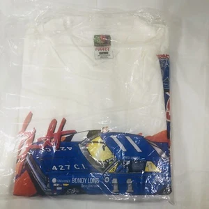 Vintage Ned Jarrett Dale Jarrett Like Father Like Son T-Shirt USA NOS (1Y) - Picture 1 of 6