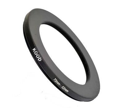 Stepping Ring 72-52mm 72mm to 52mm Step Down ring stepping Rings 72mm-52mm - Image 1 of 2
