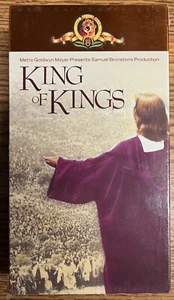 King of Kings VHS Still Sealed 1989 2 Box Set (Not Rated) Jeffrey Hunter - Picture 1 of 12