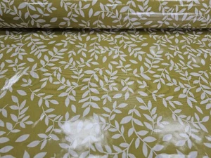 Birke Senf PVC Öl Tuch von PT. verkauft in einer durchgehenden Länge - Bild 1 von 4