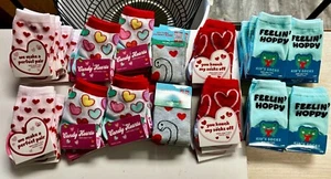 NWT LOT of 50 Pairs of Kids Socks, 5 Styles Bullseye Playground Size 7-8.5 - Picture 1 of 6