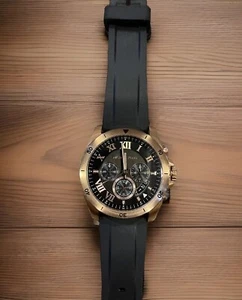 Michael Kors Brecken MK8436 Men's Analog Black Dial Quartz Wrist Watch AEW51 - Picture 1 of 10