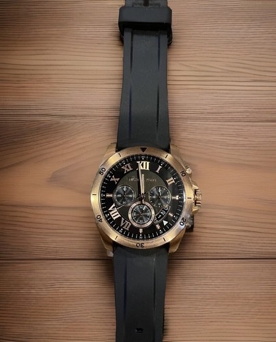 Orologio da polso uomo Michael Kors Brecken MK8436 analogico quadrante nero quarzo AEW51