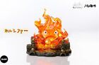Howl's Moving Castle Calcifer Resin Figure Statue Model Collection LED Toys Gift