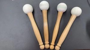 Random 1PC Rubber Mallet For Playing Quartz Crystal Singing Bowl Sound Healing - Picture 1 of 2