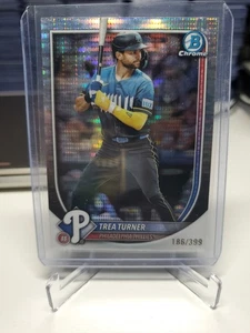 Bowman Chrome 2025 - Trea Turner #82 refractor pulsar/399 - Imagen 1 de 2