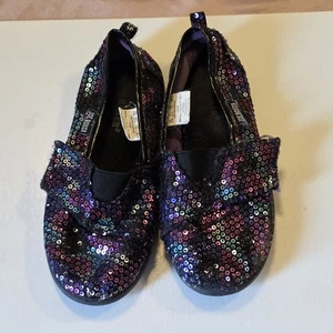 Joe Boxer kleine Mädchen Gr. 11 Pailletten Schuhe mehrfarbig. Sparkly - Bild 1 von 7