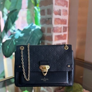 LOUIS VUITTON Black Empriente Vavin MM Shoulder Bag - Picture 1 of 11