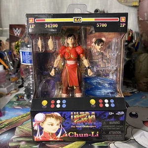 Jada Toys Street Fighter II Chun Li Player 2 Variante Roja Objetivo Exclusivo - Imagen 1 de 2