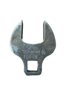 Snap-on Krähenfuß Steckschlüssel 3/8 Antrieb 7/8 FCO-28 Chrom Vintage USA - Bild 1 von 4