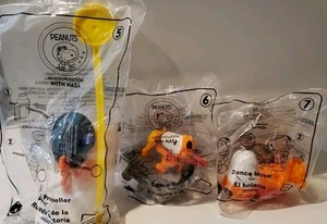 Peanuts Snoopy Nasa McDonald's Happy Meal Toys 5,6,7 New 2019 - Picture 1 of 4