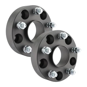 2X 1.5" for Jeep Grand Cherokee WK2, Wrangler JL, V6 Wheel Spacers 5x5" / 5x127 - Picture 1 of 6